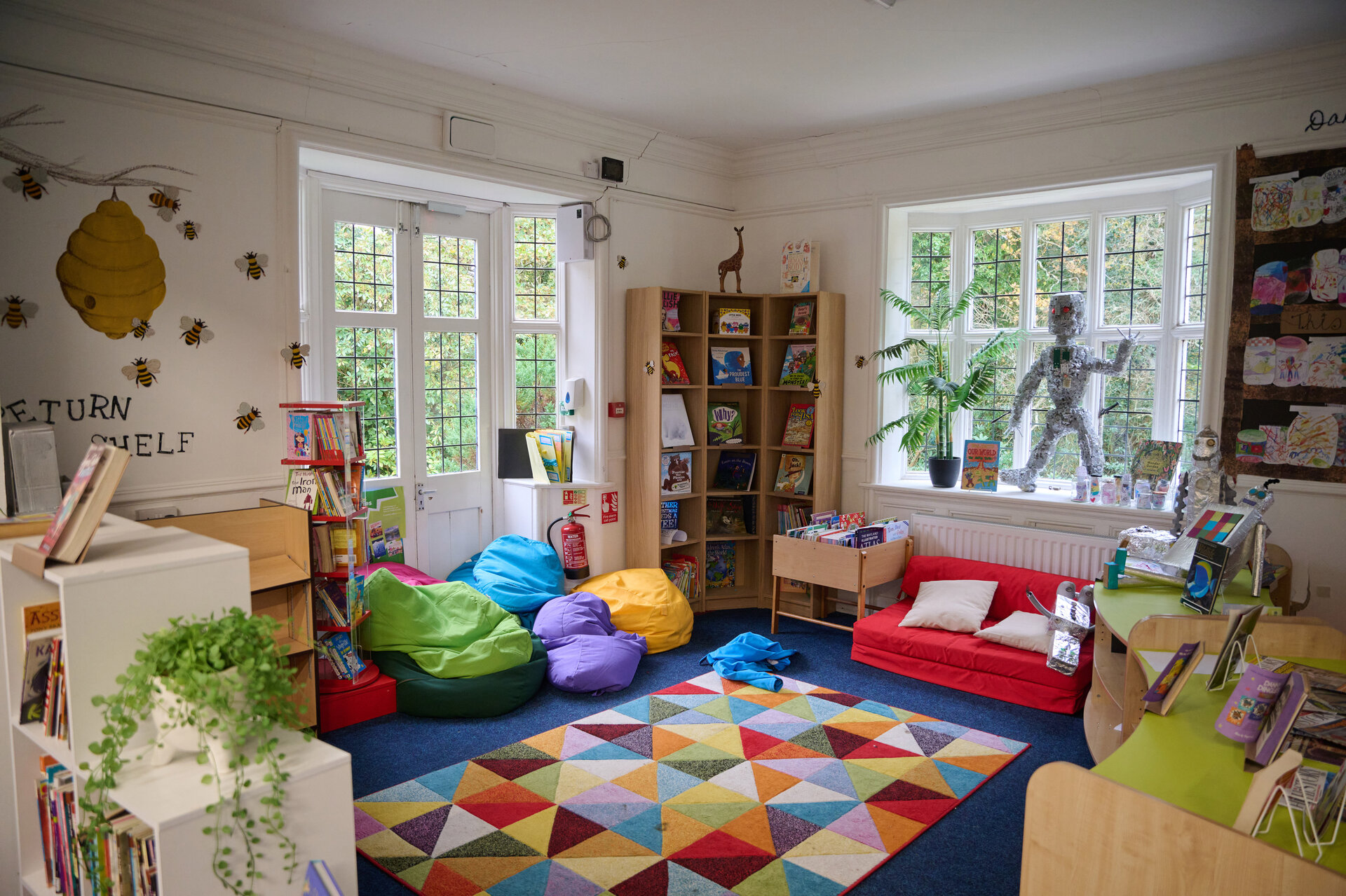 Toy room in prep school