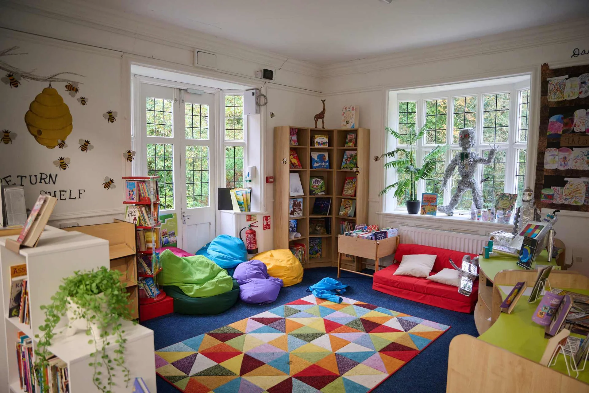 Toy room in prep school