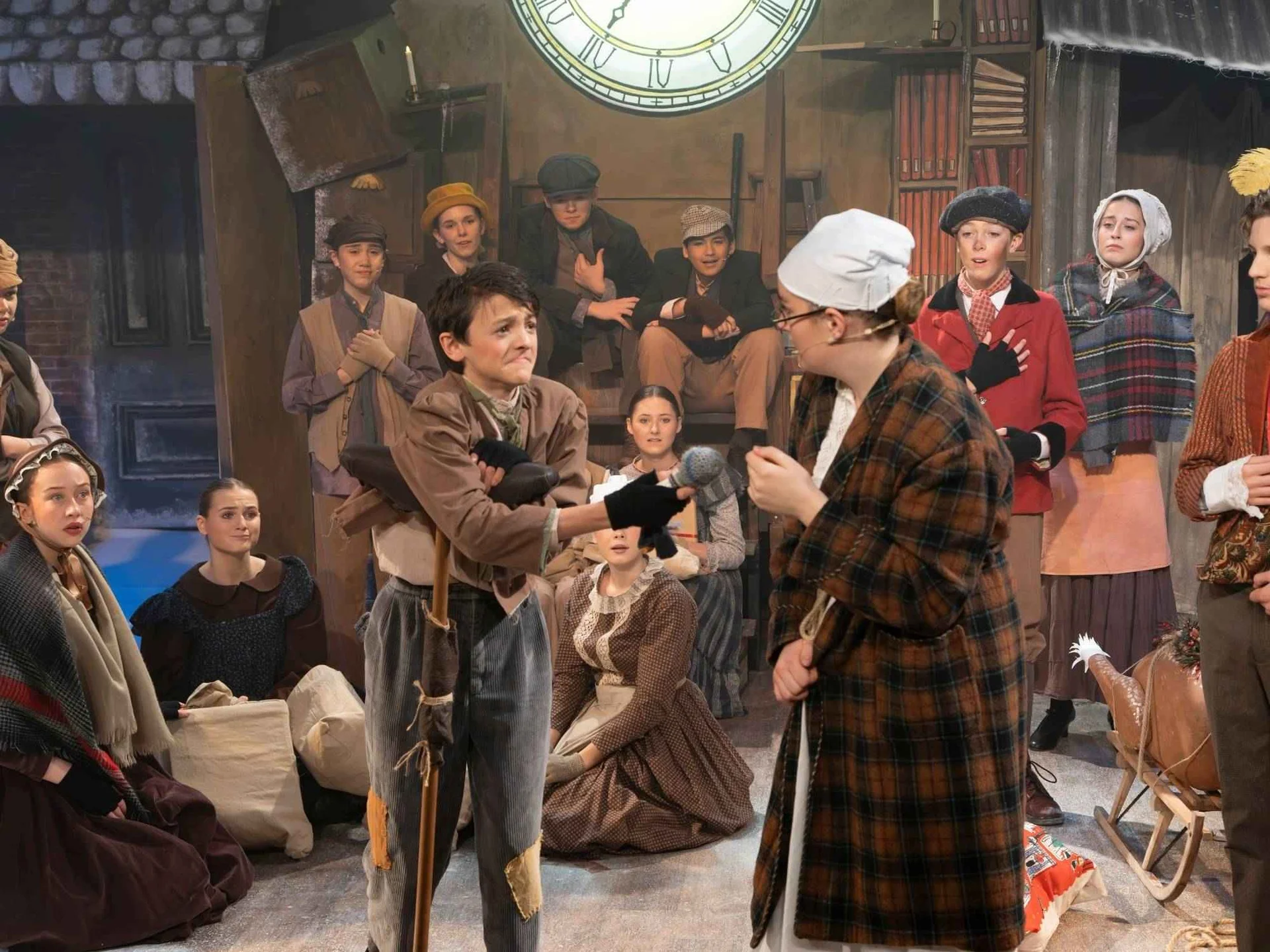 Scrooge! The Musical at Claremont Senior School