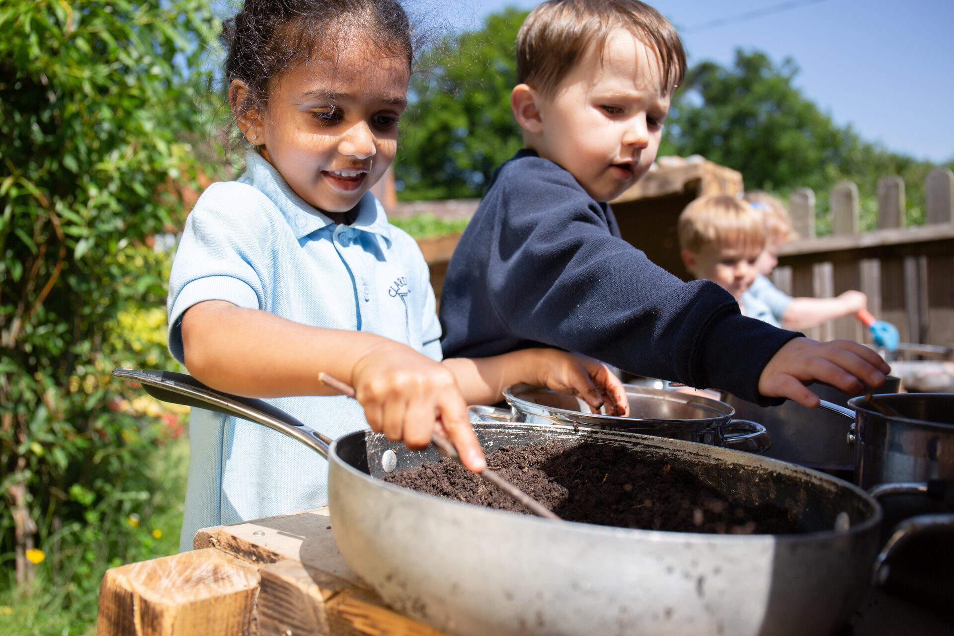 students cooking 