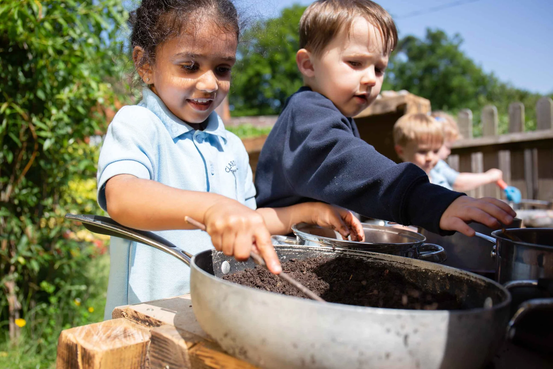students cooking 