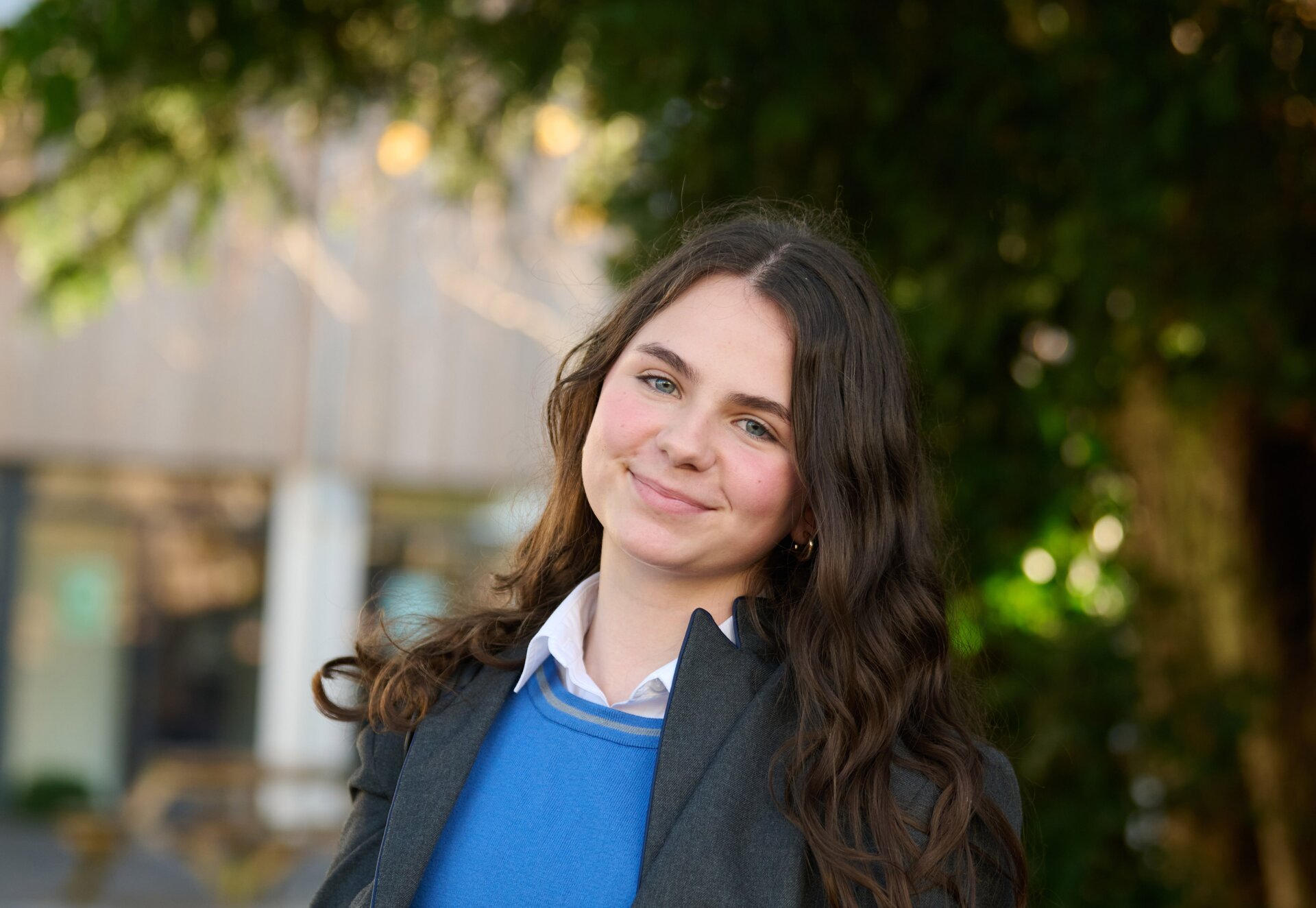 student in uniform 