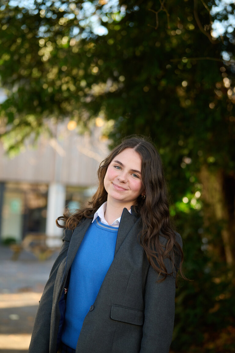 student in uniform 