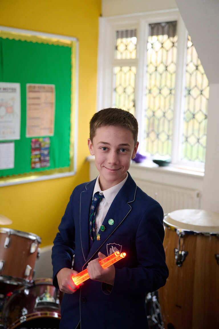 student smiling 