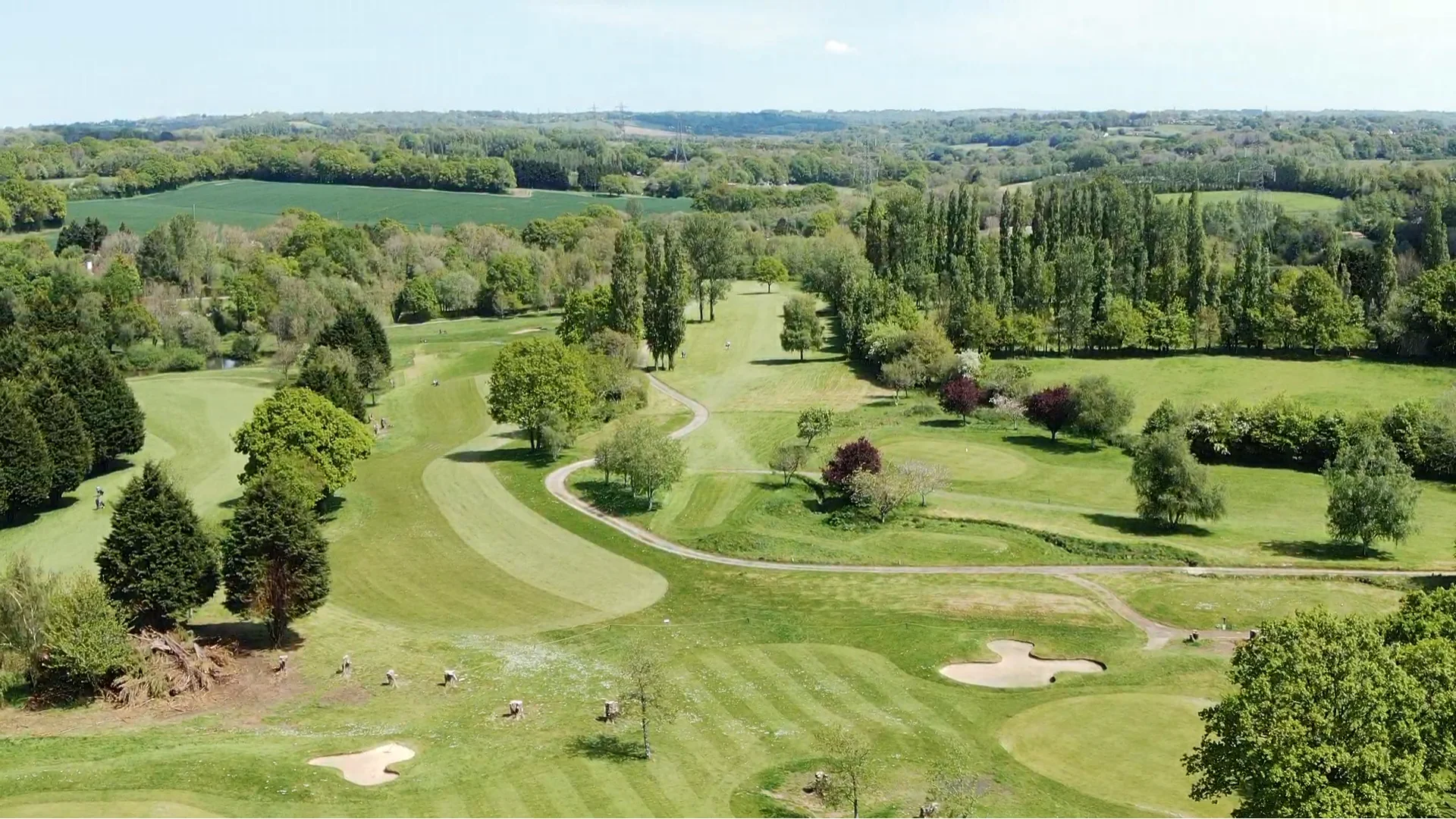 Golf pathway
