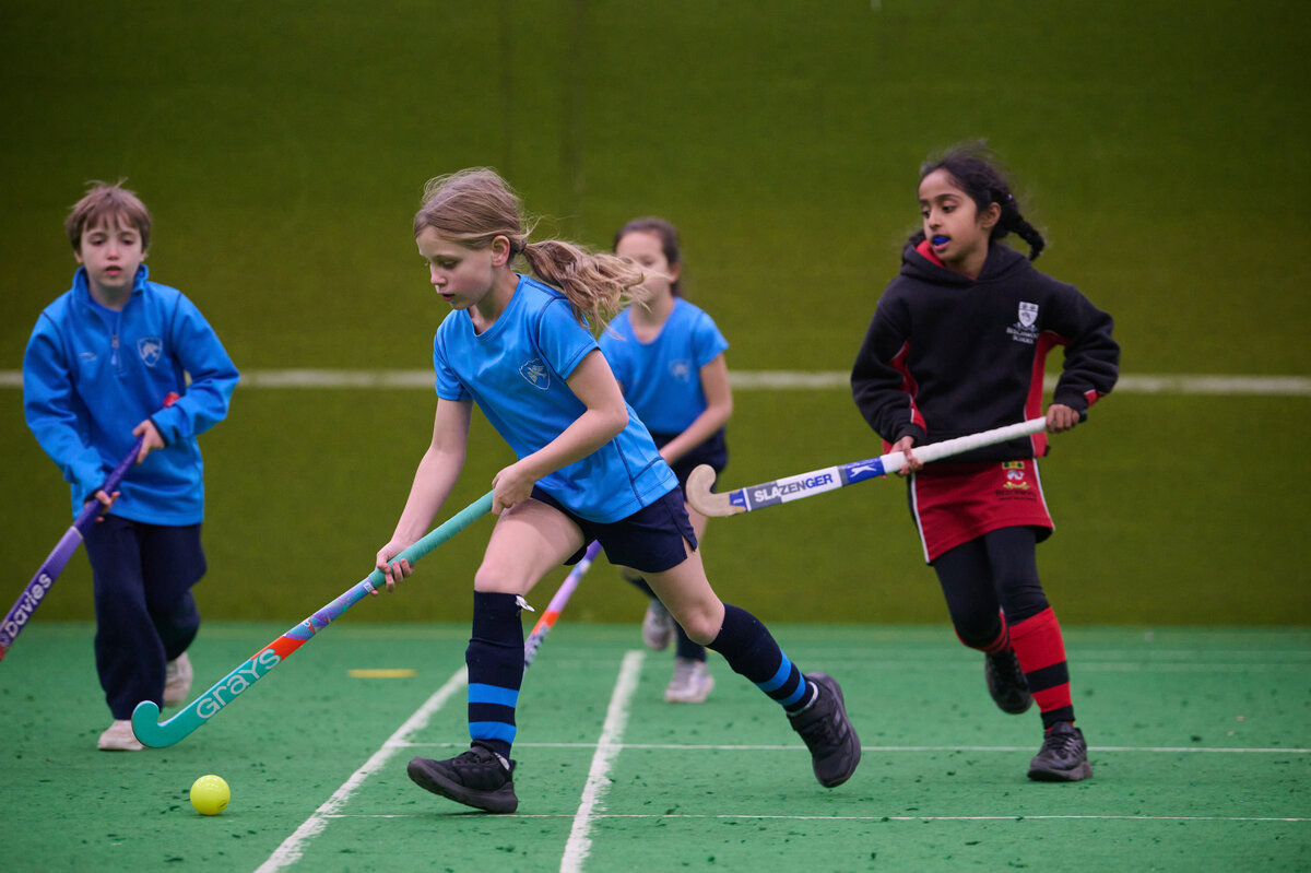 students during a match